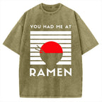Ramen Vintage Washed T-shirt
