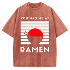 Ramen Vintage Washed T-shirt