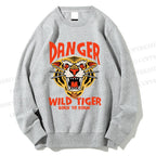 Unisex Tiger Printed Sweatshirt