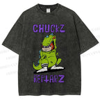 Unisex Chuckz Printed Washed Tee