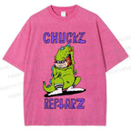 Unisex Chuckz Printed Washed Tee
