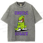 Unisex Chuckz Printed Washed Tee