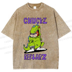 Unisex Chuckz Printed Washed Tee