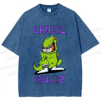 Unisex Chuckz Printed Washed Tee