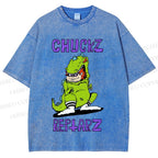 Unisex Chuckz Printed Washed Tee