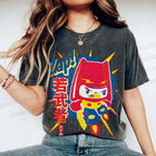 Unisex Zap Printed Washed Tee