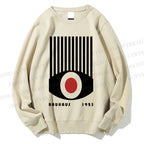 Unisex Artistic Geometric Eyes Printed Sweatshirt
