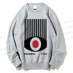 Unisex Artistic Geometric Eyes Printed Sweatshirt