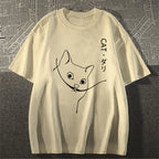 Cat Japanese Style Classic Tee