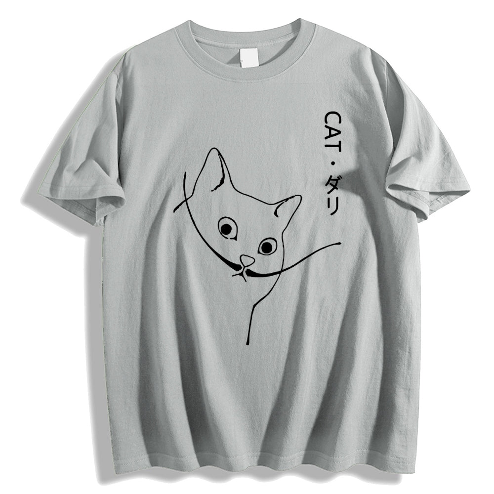Cat Japanese Style Classic Tee