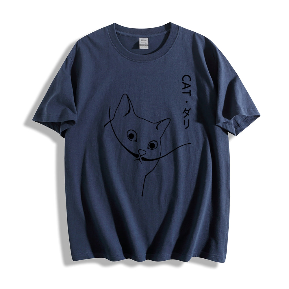 Cat Japanese Style Classic Tee