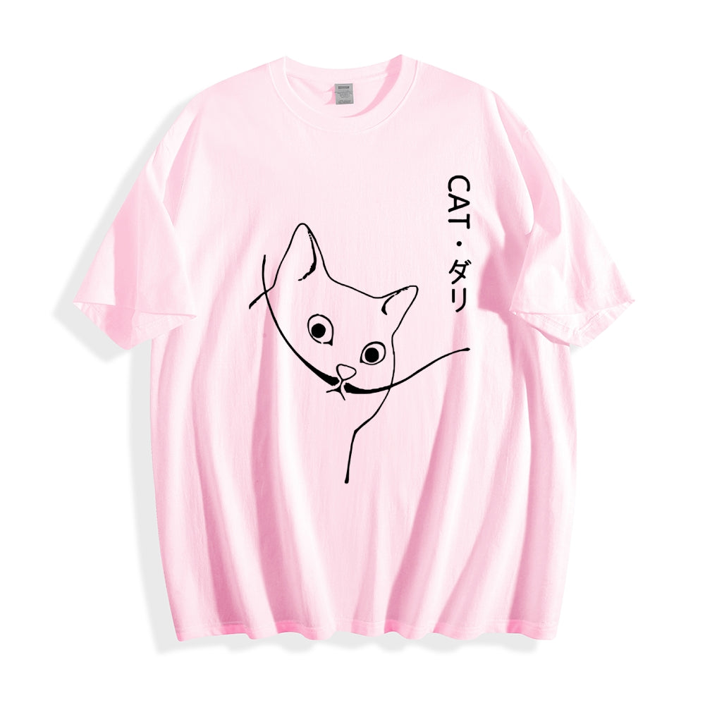 Cat Japanese Style Classic Tee