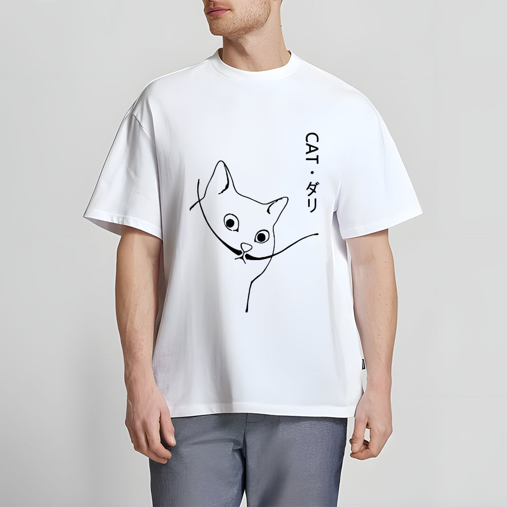Cat Japanese Style Classic Tee