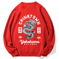 Yokohama Japan Chinese Dragon Cotton Sweatshirt