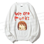 Unisex Yoshitomo Nara Printed Sweatshirt