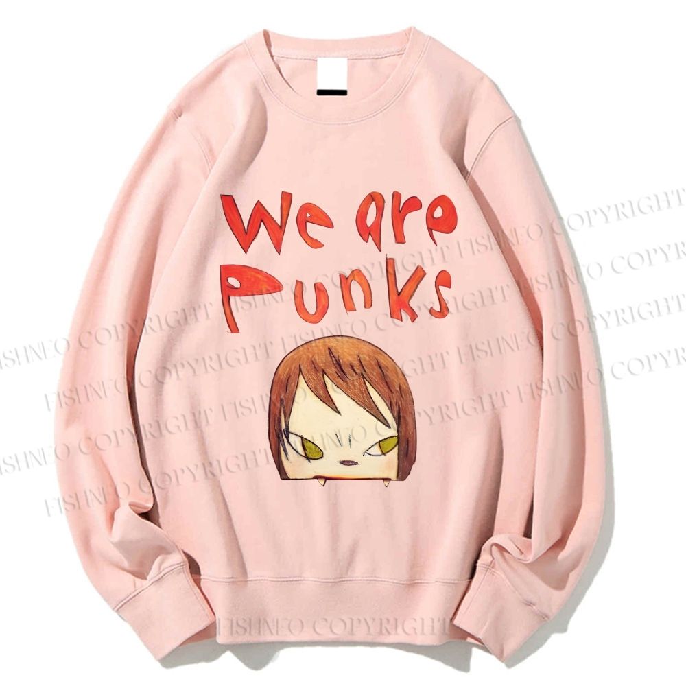 Unisex Yoshitomo Nara Printed Sweatshirt