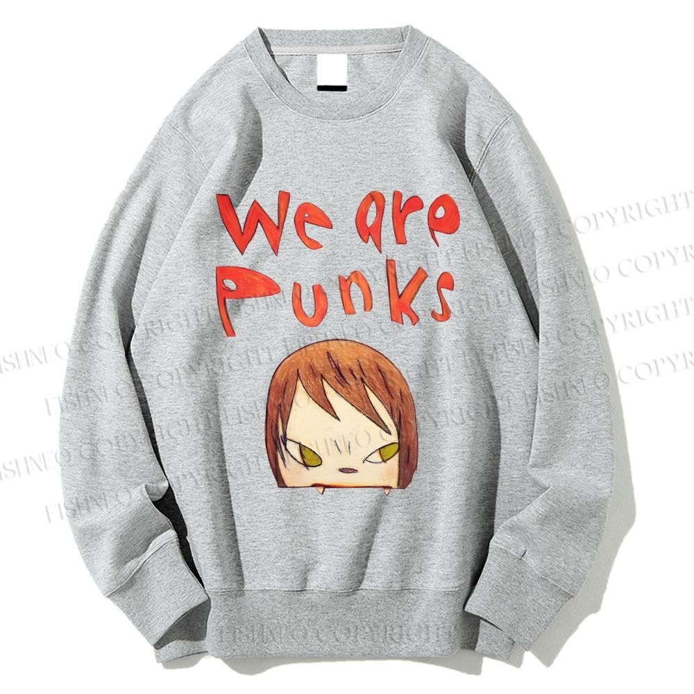 Unisex Yoshitomo Nara Printed Sweatshirt