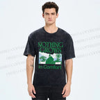 Unisex Nothing Crows In Comfort Printed Washed Tee