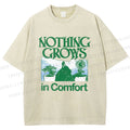 Unisex Nothing Crows In Comfort Printed Washed Tee
