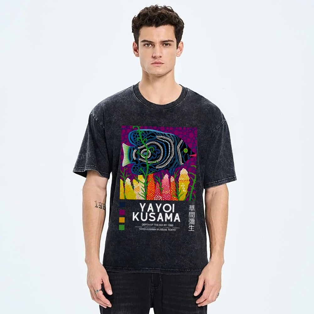 Yayoi Kusama Vintage Vintage Washed T-shirt