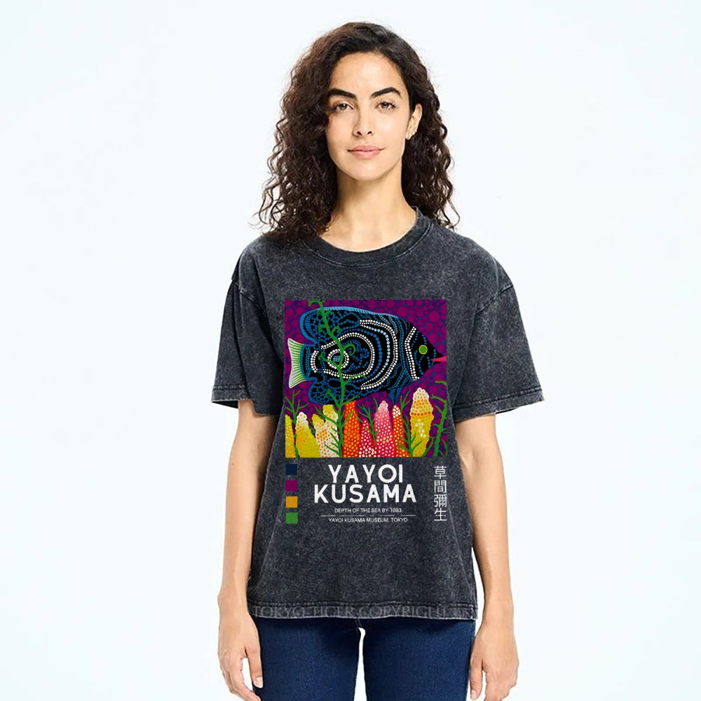 Yayoi Kusama Vintage Vintage Washed T-shirt