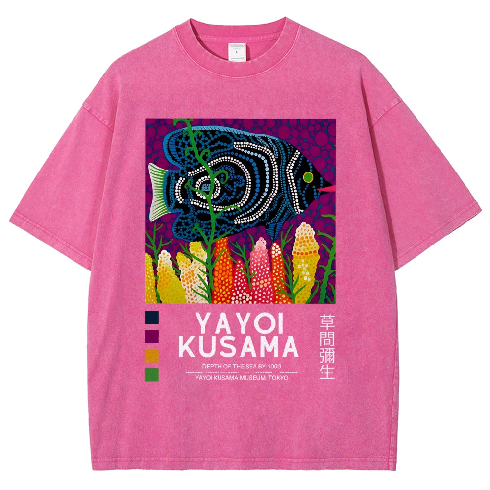 Yayoi Kusama Vintage Vintage Washed T-shirt