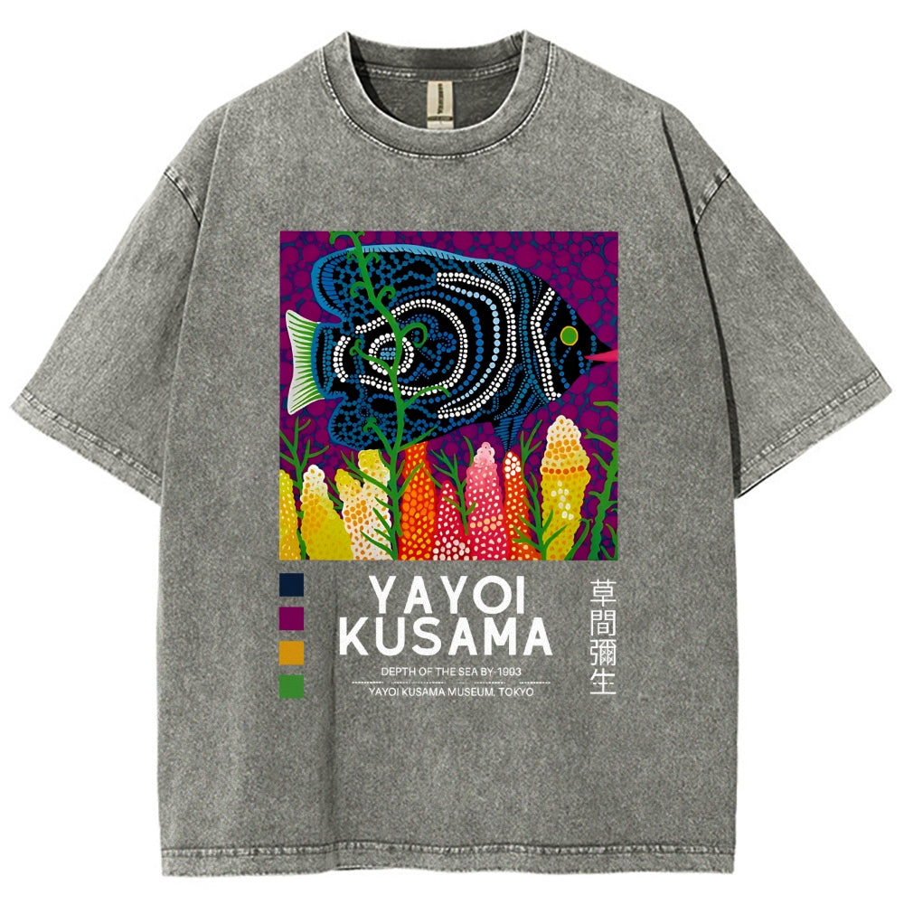 Yayoi Kusama Vintage Vintage Washed T-shirt