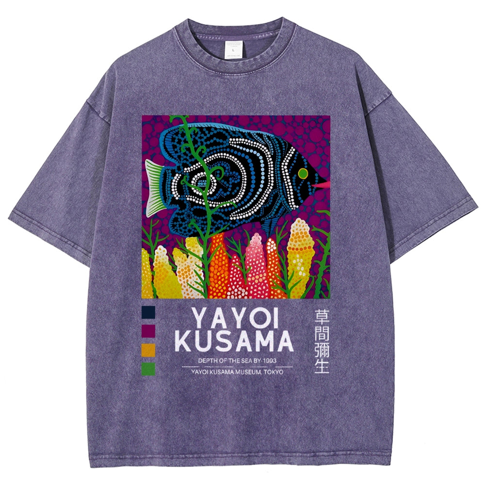 Yayoi Kusama Vintage Vintage Washed T-shirt