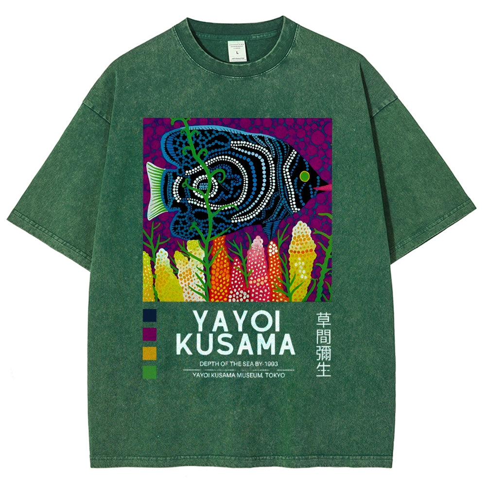 Yayoi Kusama Vintage Vintage Washed T-shirt