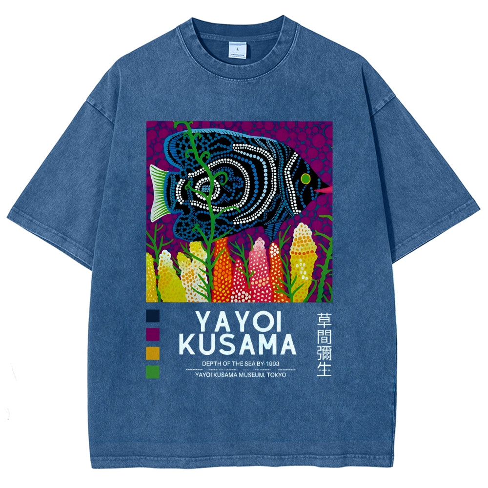 Yayoi Kusama Vintage Vintage Washed T-shirt