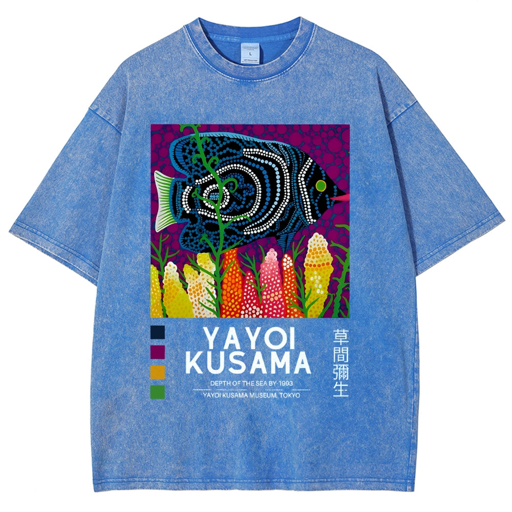 Yayoi Kusama Vintage Vintage Washed T-shirt