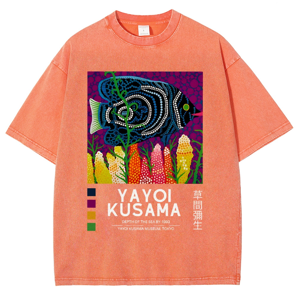 Yayoi Kusama Vintage Vintage Washed T-shirt