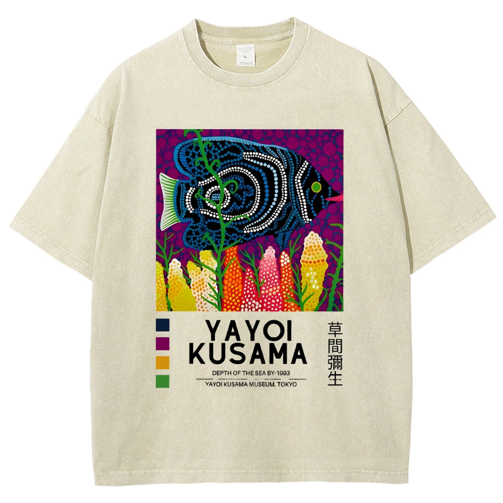 Yayoi Kusama Vintage Vintage Washed T-shirt