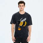 Catbee Funny Vintage Washed T-shirt