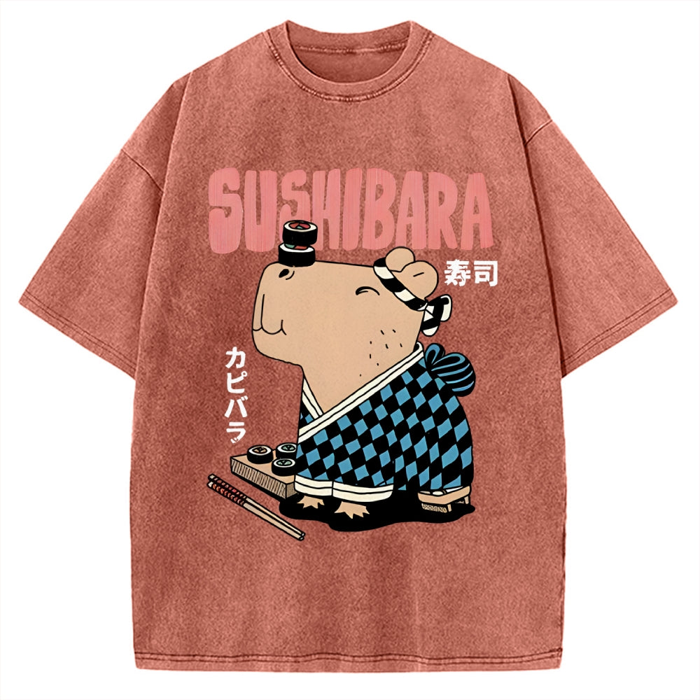 Sushibara Vintage Washed T-shirt