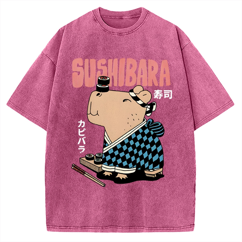 Sushibara Vintage Washed T-shirt
