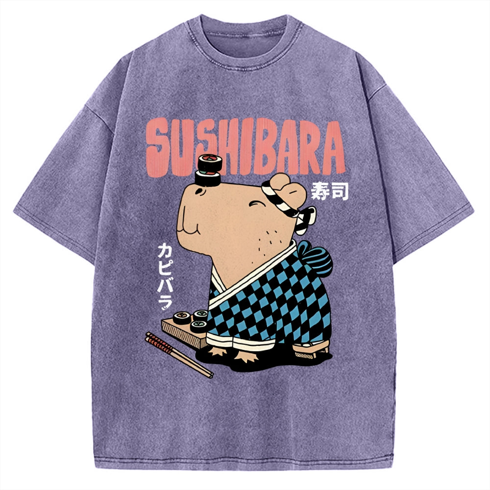 Sushibara Vintage Washed T-shirt