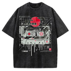 Retro Cassette Vintage Washed T-shirt