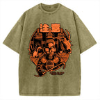 First Day at Work Vintage Washed T-shirt