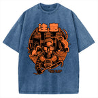 First Day at Work Vintage Washed T-shirt