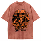 First Day at Work Vintage Washed T-shirt