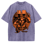 First Day at Work Vintage Washed T-shirt