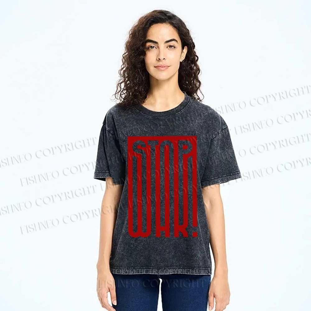 Unisex Star Wars Graffiti Printed Washed Tee