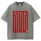 Unisex Star Wars Graffiti Printed Washed Tee