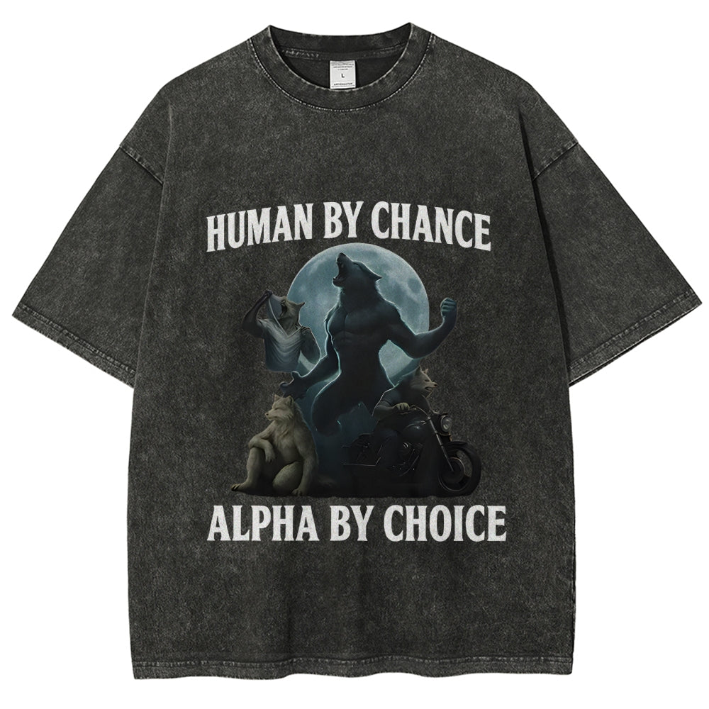 Human by Chance Washed T-Shirt