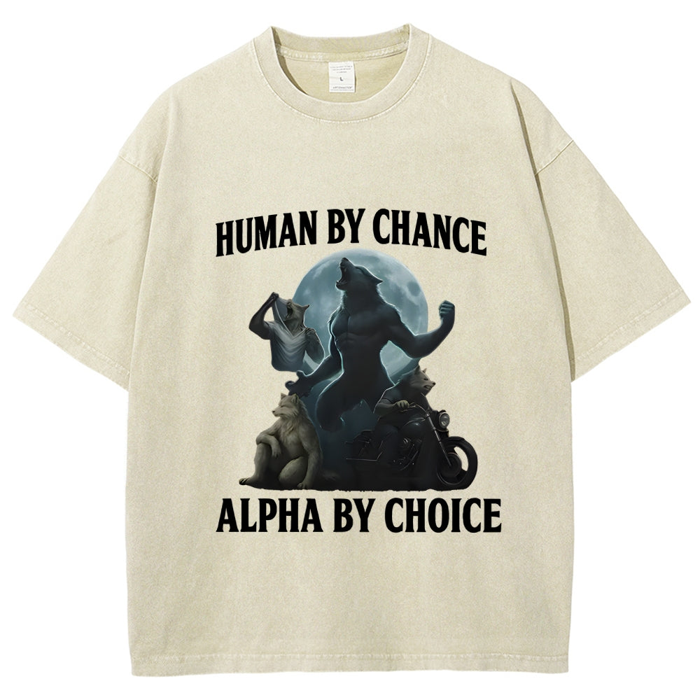 Human by Chance Washed T-Shirt