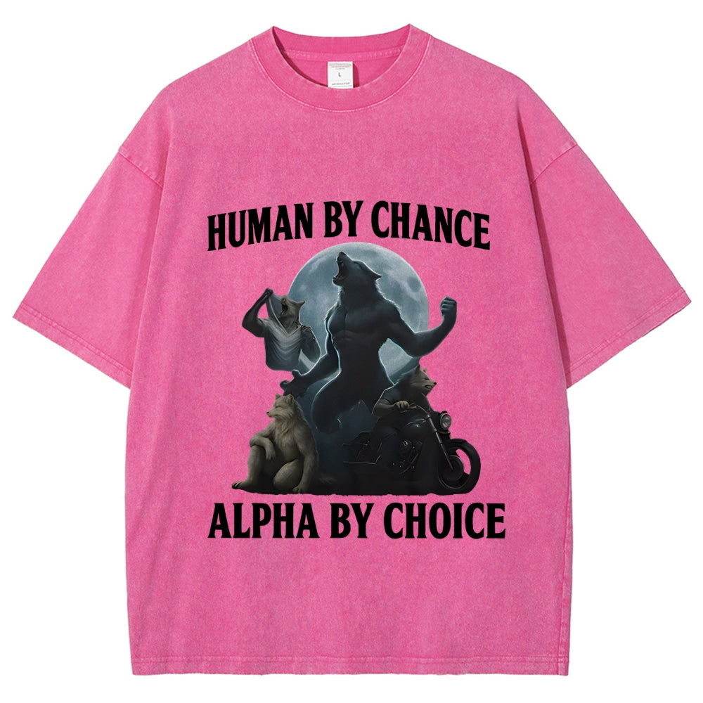 Human by Chance Washed T-Shirt