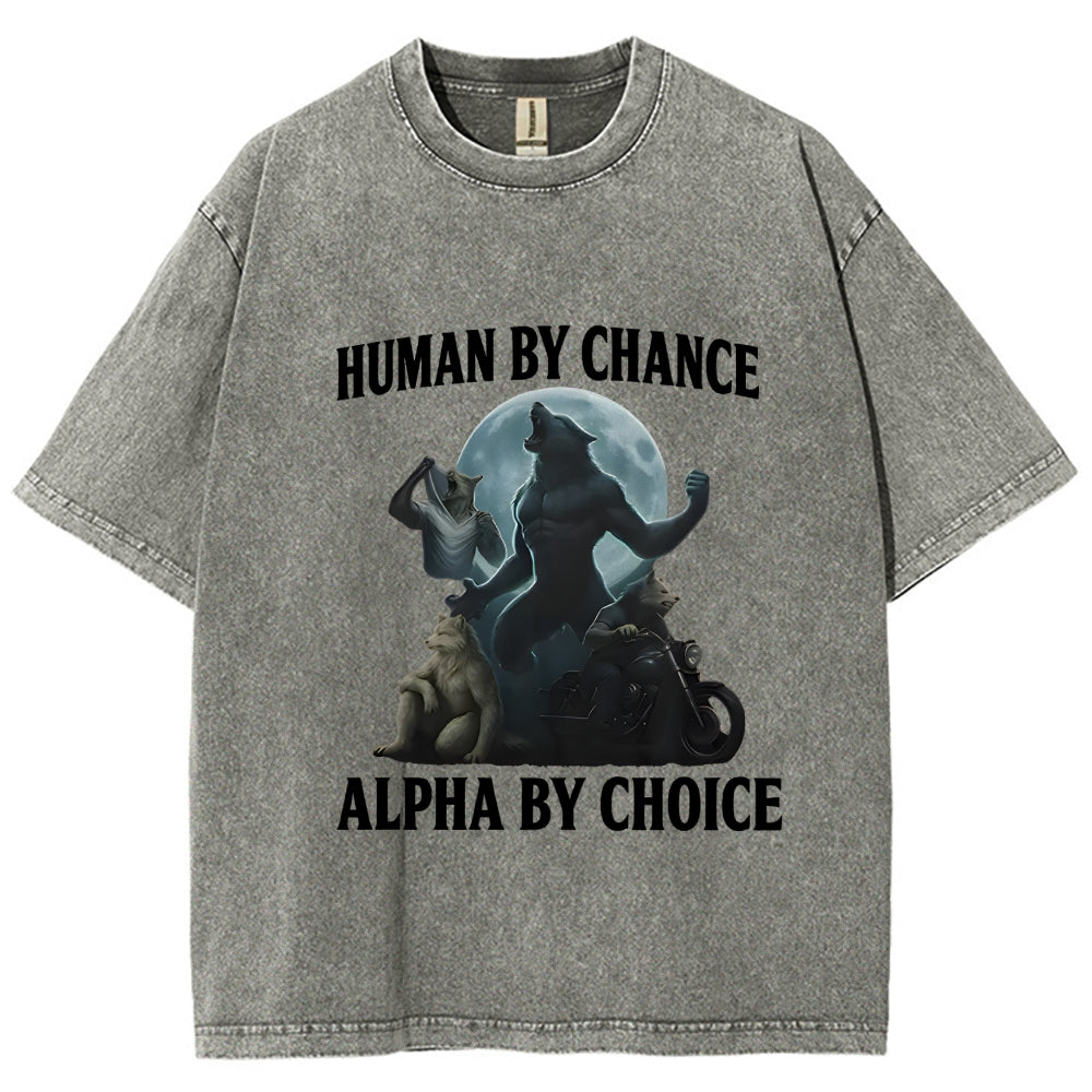 Human by Chance Washed T-Shirt