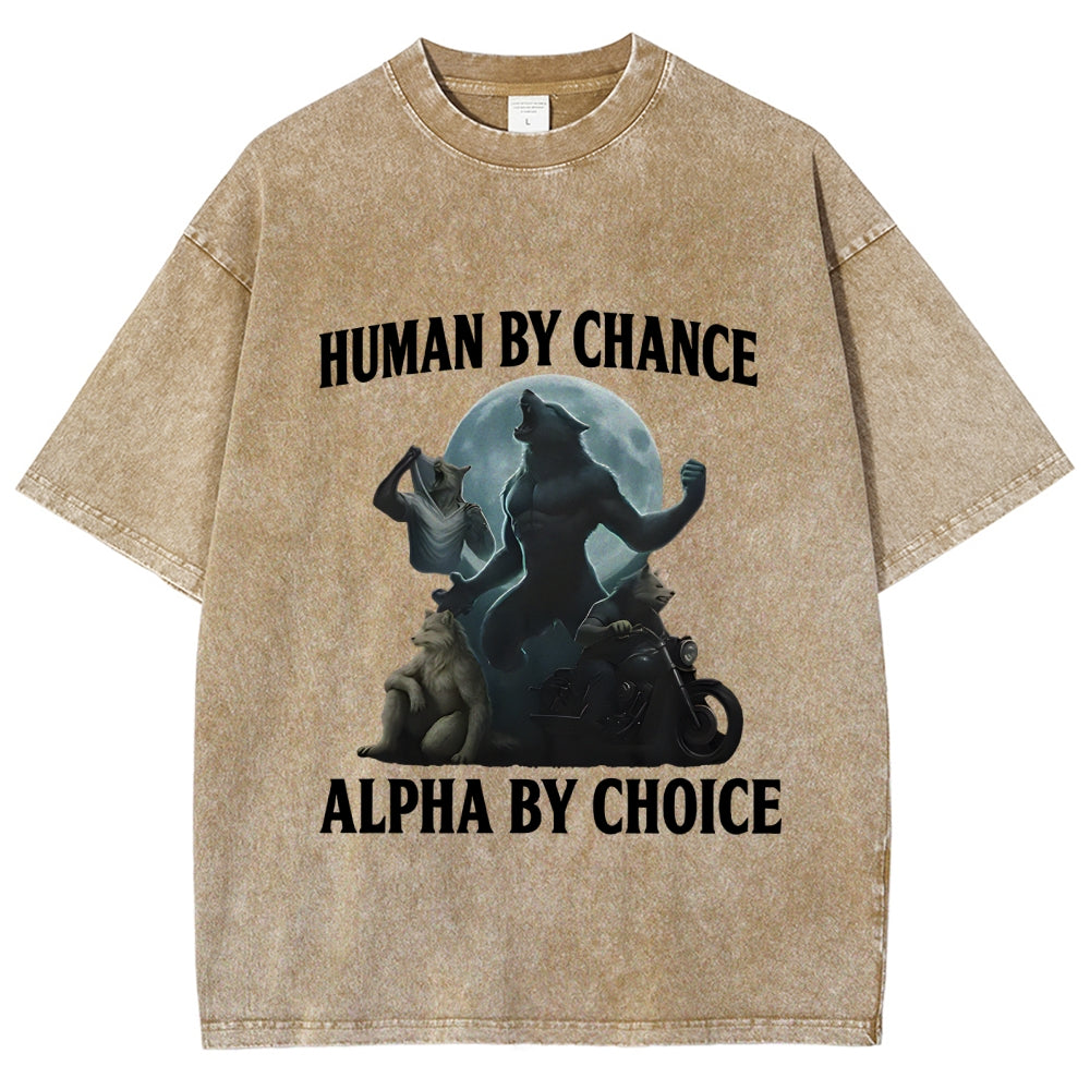 Human by Chance Washed T-Shirt