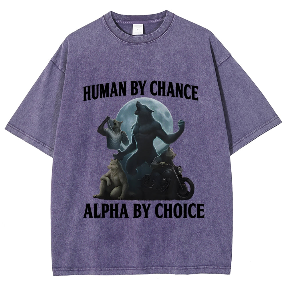 Human by Chance Washed T-Shirt